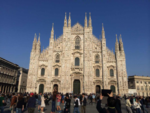 时光在米兰：久盛地板参加米兰展正式启程