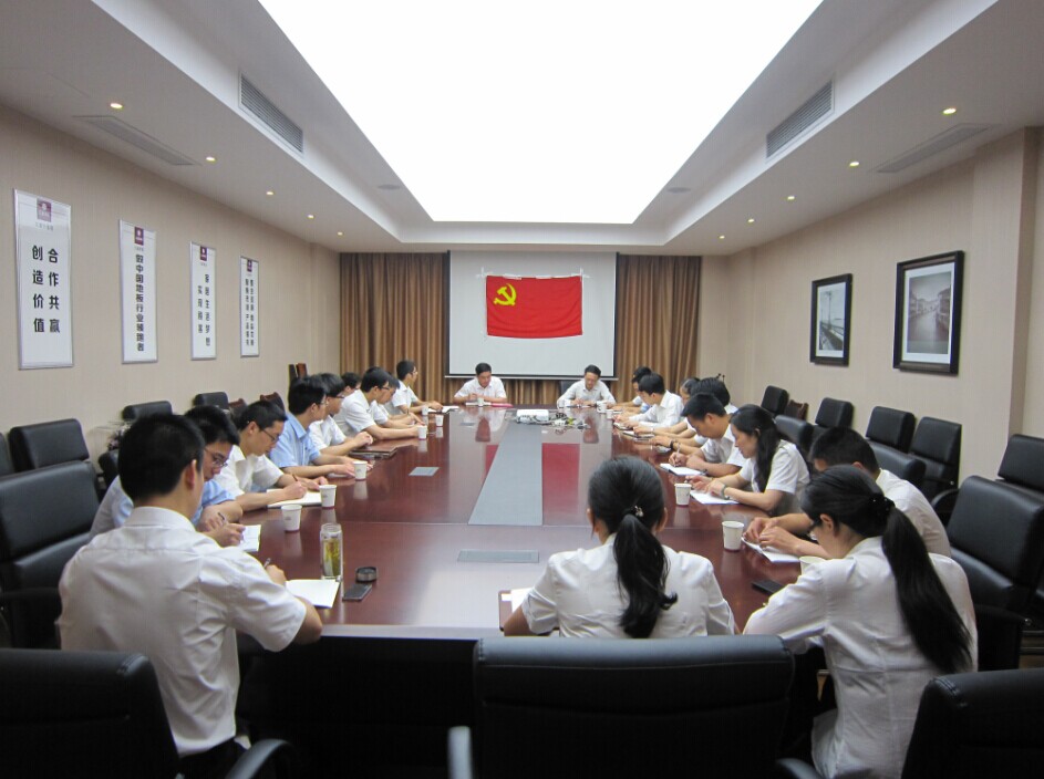 公司党支部召开2015年度党员大会