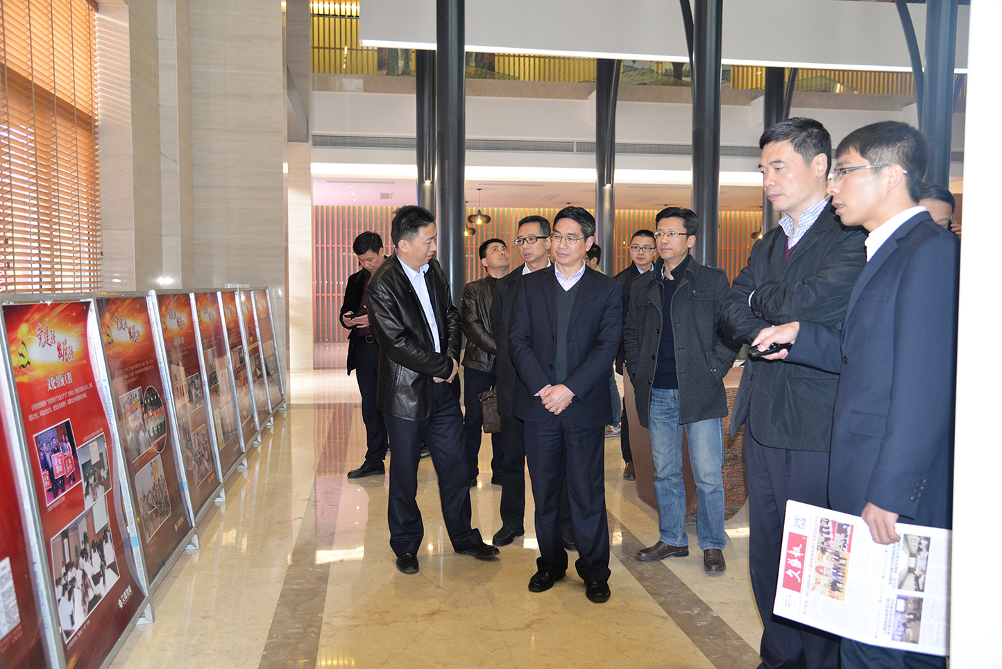 市委“两新”工委书记李晓良来久盛调研指导非公党建工作