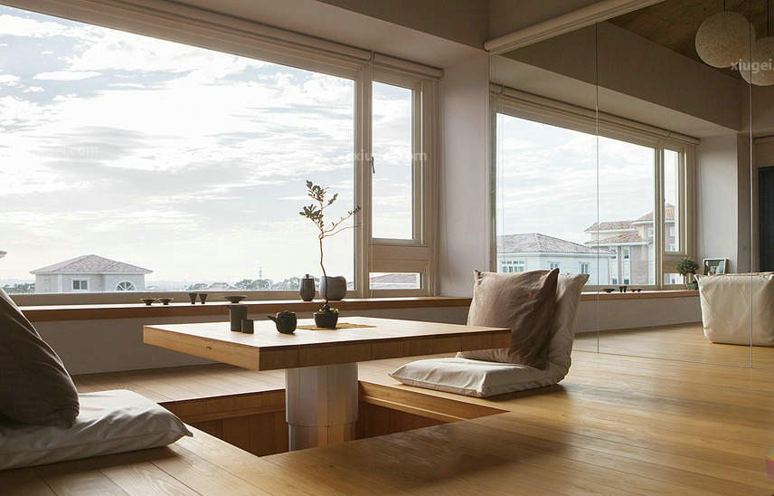 实木地板榻榻米，有着高级趣味又方便