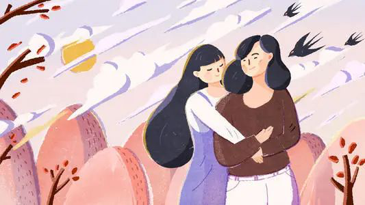 妈妈，愿您继续漫步人生